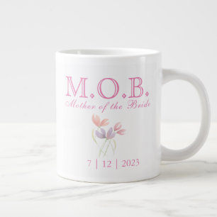 Mutter der Braut Hochzeitstag Sake halten Jumbo-Tasse