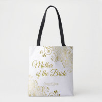Mutter der Braut Hochzeitstorte Gold White