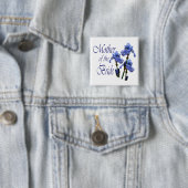 Mutter der Braut/Iris Button (Beispiel)