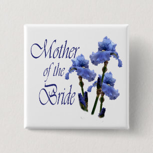 Mutter der Braut/Iris Button