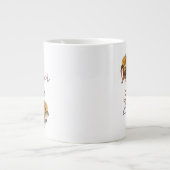 Mutter der Braut Jumbo-Tasse (Vorderseite)