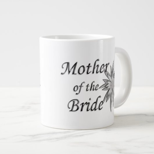 Mutter der Braut Jumbo-Tasse (Vorderseite Rechts)