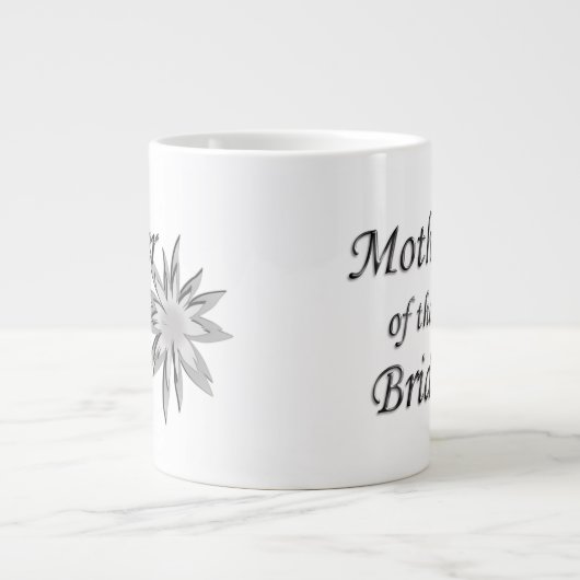 Mutter der Braut Jumbo-Tasse (Vorderseite)