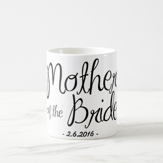 Mutter der Braut-Kaffee-Tasse Kaffeetasse (Mittel)
