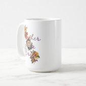 Mutter der Braut Kaffeetasse (Vorderseite Links)