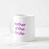 Mutter der Braut Kaffeetasse (Vorderseite Links)