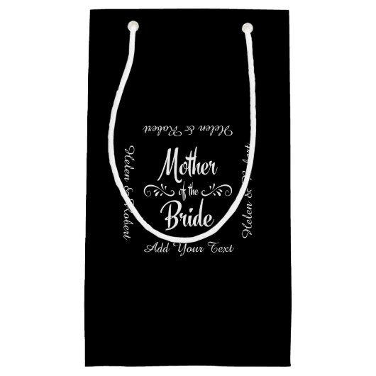Mutter der Braut Kleine Geschenktüte (Vorderseite)