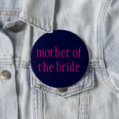 "Mutter der Braut" Knopf Button (Beispiel)