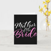 Mutter der Braut Matching Wedding Party Karte (Gelbe Blume)