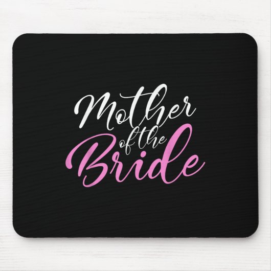 Mutter der Braut Matching Wedding Party Mousepad (Vorne)