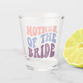 Mutter der Braut Matching Wedding Party Schnapsglas