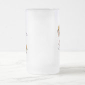 Mutter der Braut Mattglas Bierglas (Mittel)