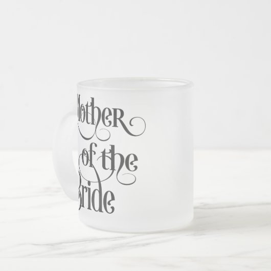 Mutter der Braut Mattglastasse (Vorderseite Links)