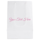 Mutter der Braut Mittlere Geschenktüte (Rückseite)
