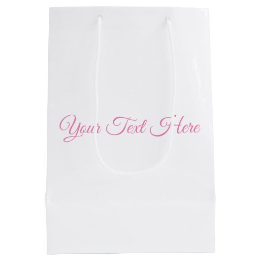 Mutter der Braut Mittlere Geschenktüte (Rückseite)