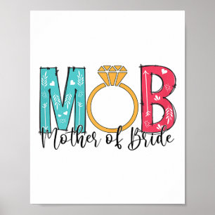 Mütter der Braut Mob Mog Bachelorette Pa Poster