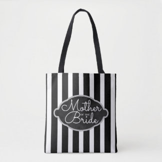 Mutter der Braut Moderne Schwarze Silberhochzeit Tasche