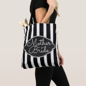 Mutter der Braut Moderne Schwarze Silberhochzeit Tasche (Von Nahem)