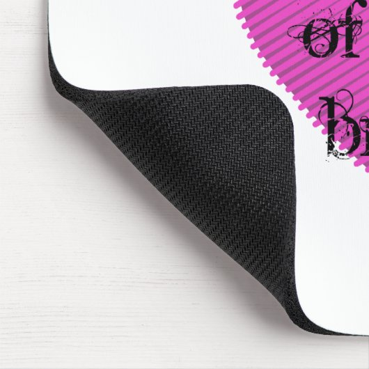 Mutter der Braut Mousepad (Ecke)