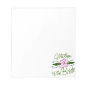 Mutter der Braut Notizblock (Vorderseite)