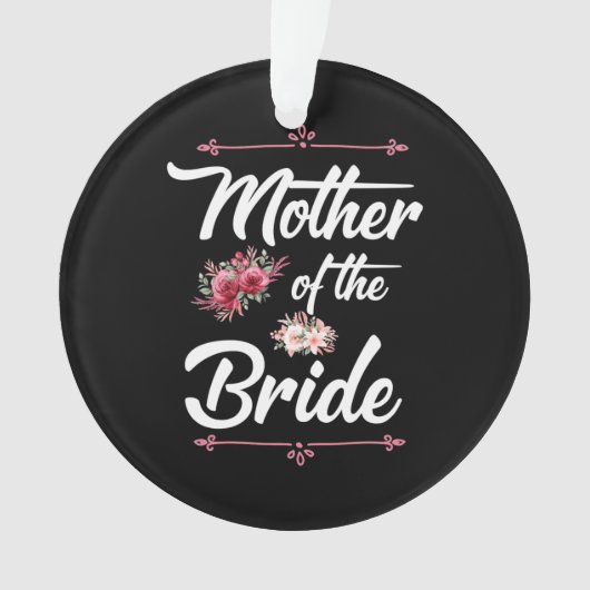 Mutter der Braut Ornament (Vorderseite)
