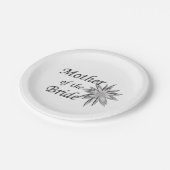 Mutter der Braut Pappteller (Schrägansicht)