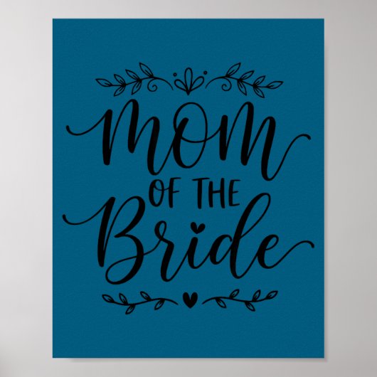 Mutter der Braut passende Familie Braut Mutter 202 Poster (Vorne)