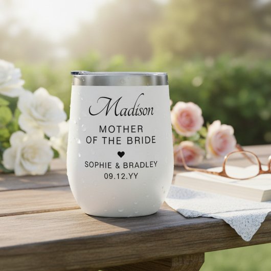 Mutter der Braut Personalisierte Hochzeit