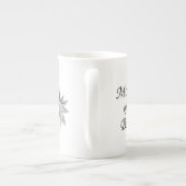 Mutter der Braut Porzellantasse (Rückseite)