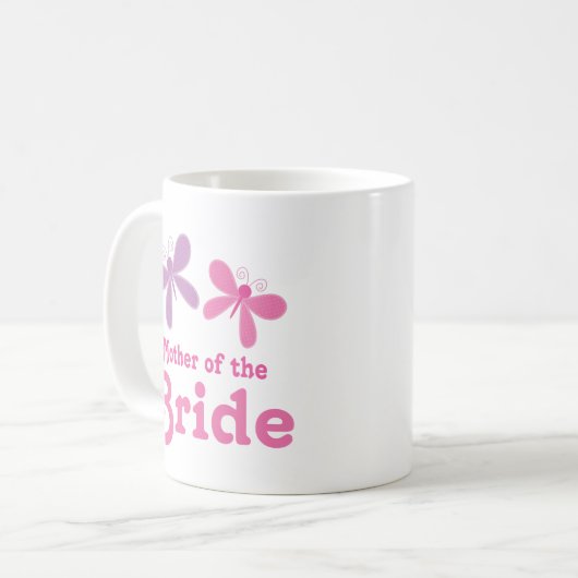 Mutter der Braut reizend Kaffeetasse (Vorderseite Links)