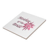 Mutter der Braut rosa Fliese (Seite)