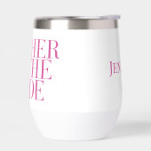 Mutter der Braut rosa Moderne Elegant Custom (Links)