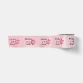 Mutter der Braut rosa Satinband (Vorderseite)