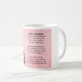 Mutter der Braut - Rosen-Tasse Kaffeetasse (VorderseiteRechts)