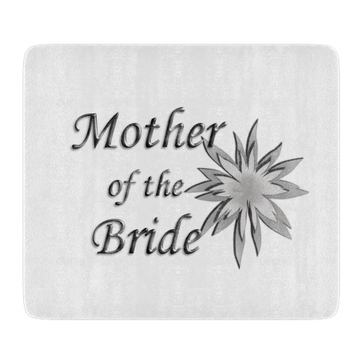Mutter der Braut Schneidebrett (Vorderseite)