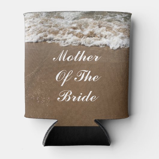 Mutter der Braut spendet Gastgeschenke Dosenkühler (Vorderseite)