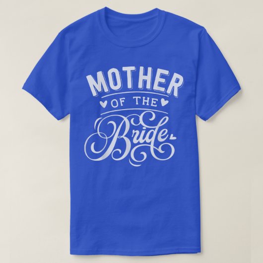 Mutter der Braut T-Shirt (Design vorne)