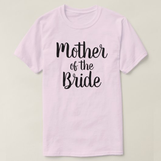 Mutter der Braut T-Shirt (Design vorne)