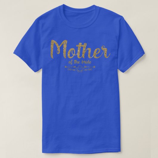 Mutter der Braut T-Shirt (Design vorne)
