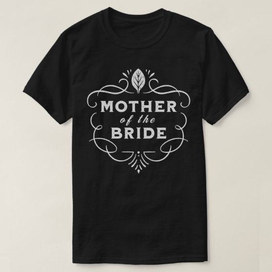 Mutter der Braut T-Shirt (Design vorne)
