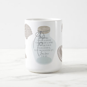 Mutter-der-Braut-Tasse mit Today a Bride Aufschrif Kaffeetasse