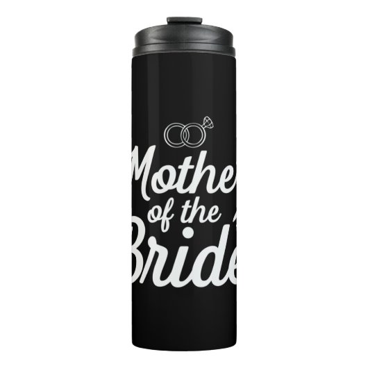 Mutter der Braut Thermosbecher (Vorderseite)