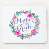 Mutter der Braut-tropischen Hochzeit | Mousepad (Vorne)