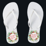 Mutter der Braut Weihnachten Hochzeit Flip Flops Badesandalen<br><div class="desc">For further customization, please click the Customize button and use our design tool to modify this template. If the options are available, you may change text and image by simply clicking on "Edit/Remove Text or Image Here" and add your own. Designed by Freepik.</div>