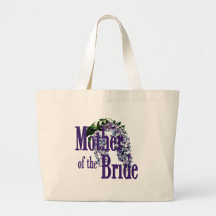 Mutter der Braut/Wisteria Wedding Jumbo Stoffbeutel