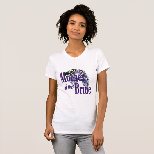 Mutter der Braut/Wisteria Wedding T-Shirt (Vorne ganz)