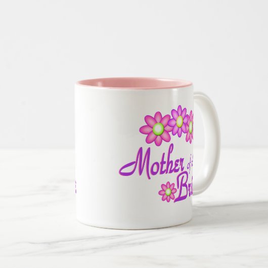 Mutter der Braut Zweifarbige Tasse (VorderseiteRechts)