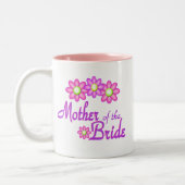 Mutter der Braut Zweifarbige Tasse (Links)
