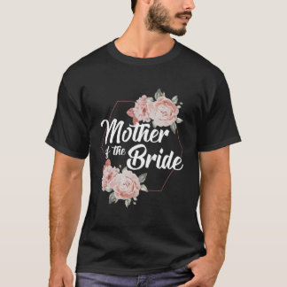 Mutter der Brautblüte Hochzeitsblumen T-Shirt