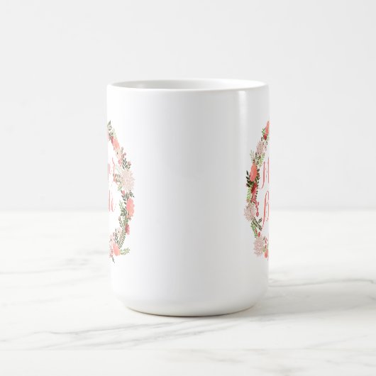Mutter der Brautfrühlingsblüte Klassische Tasse (Mittel)